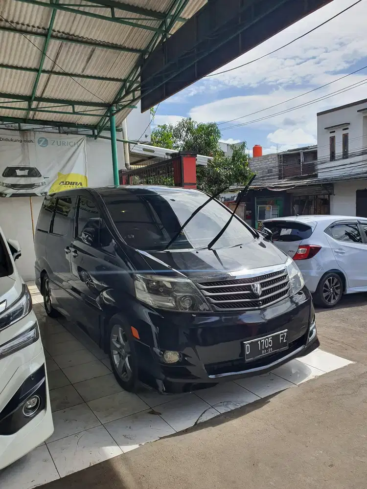 dp40jt Toyota Alphard 2.4 G ASG 2007 AT MATIC zg 2008 vellfire