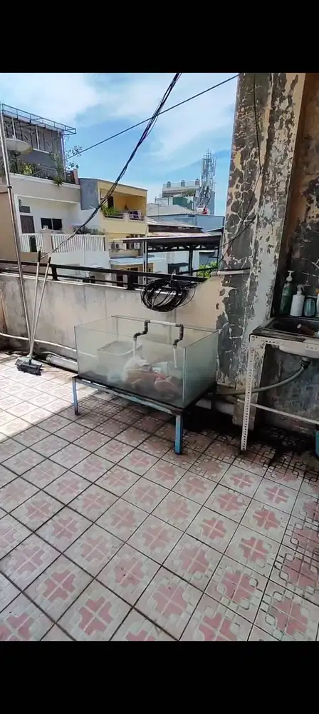 Aquarium kaca bekas