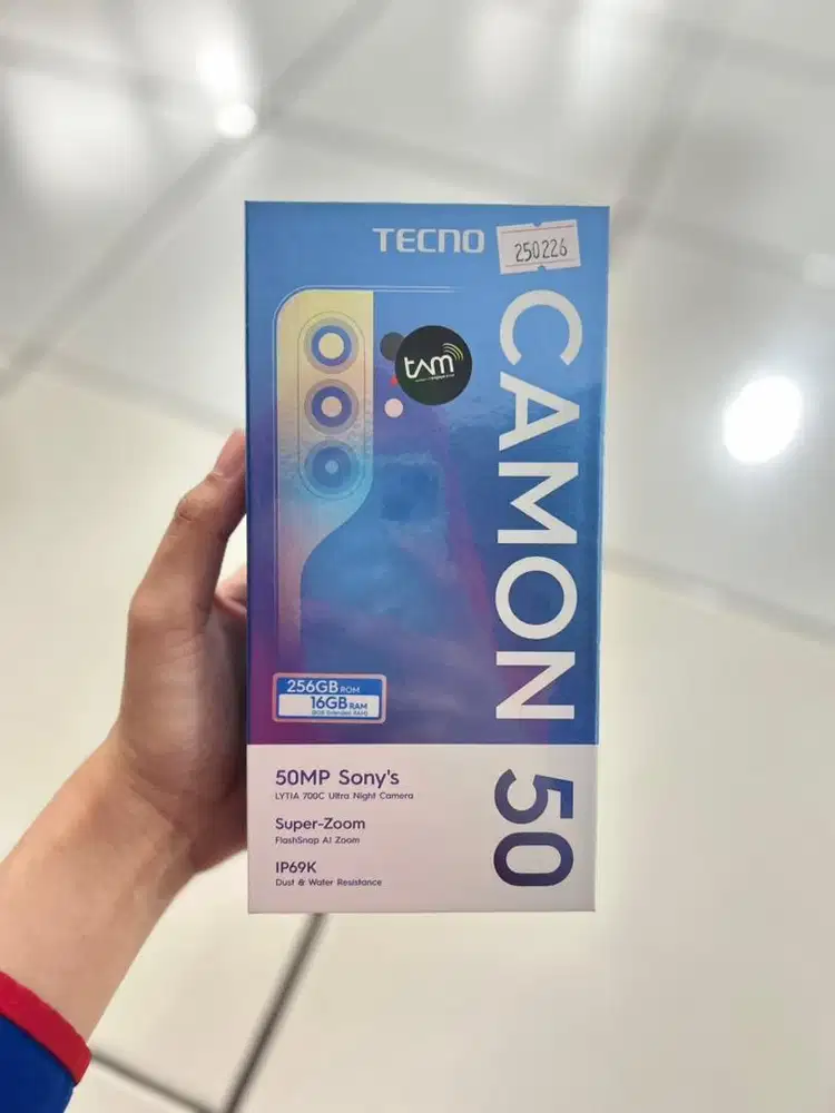 TECNO CAMON 50 RESMI CICILAN/COD