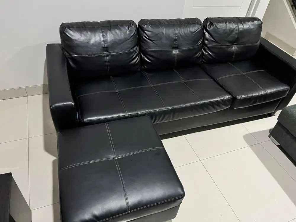 Sofa Informa siku warna hitam