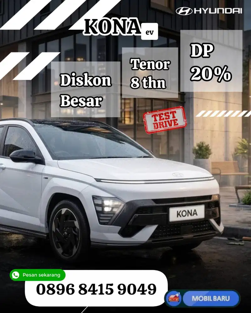 [Mobil Baru] promo kona ev N-line style prime reguler signature kredit