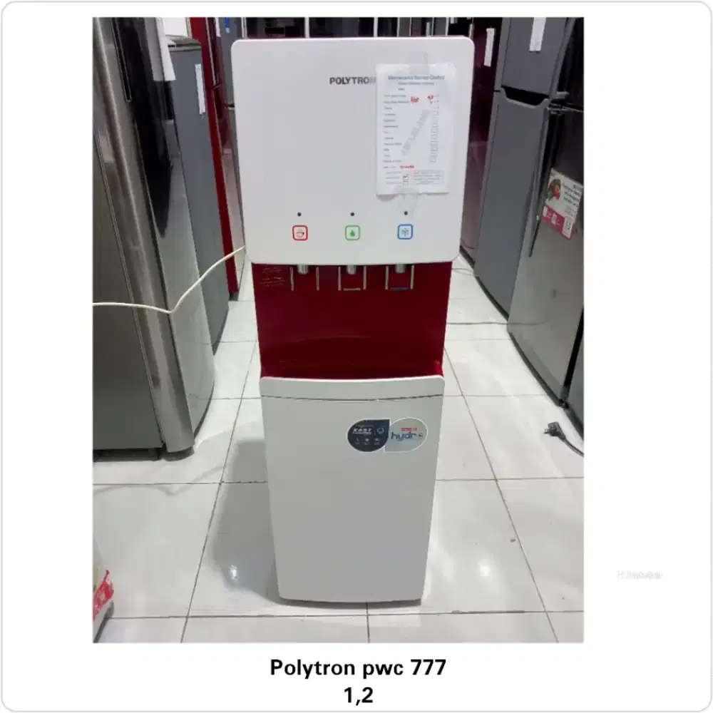 Dispenser galon bawa 3 fungsi, Polytron pwc777