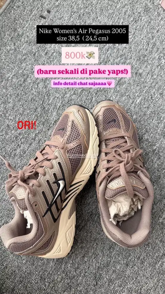 Preloved Masih Baru
