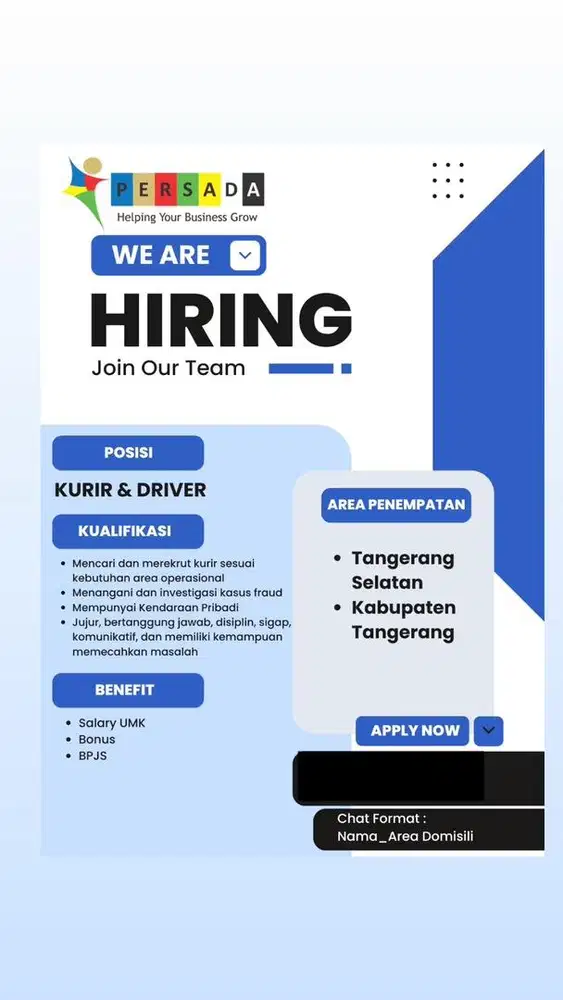 Loker Kurir SPX Shopee All Tangerang