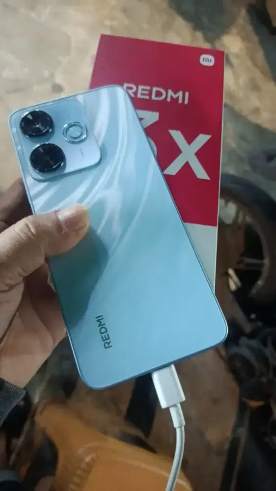 Jual redmi13X ram8+4/256 fullset