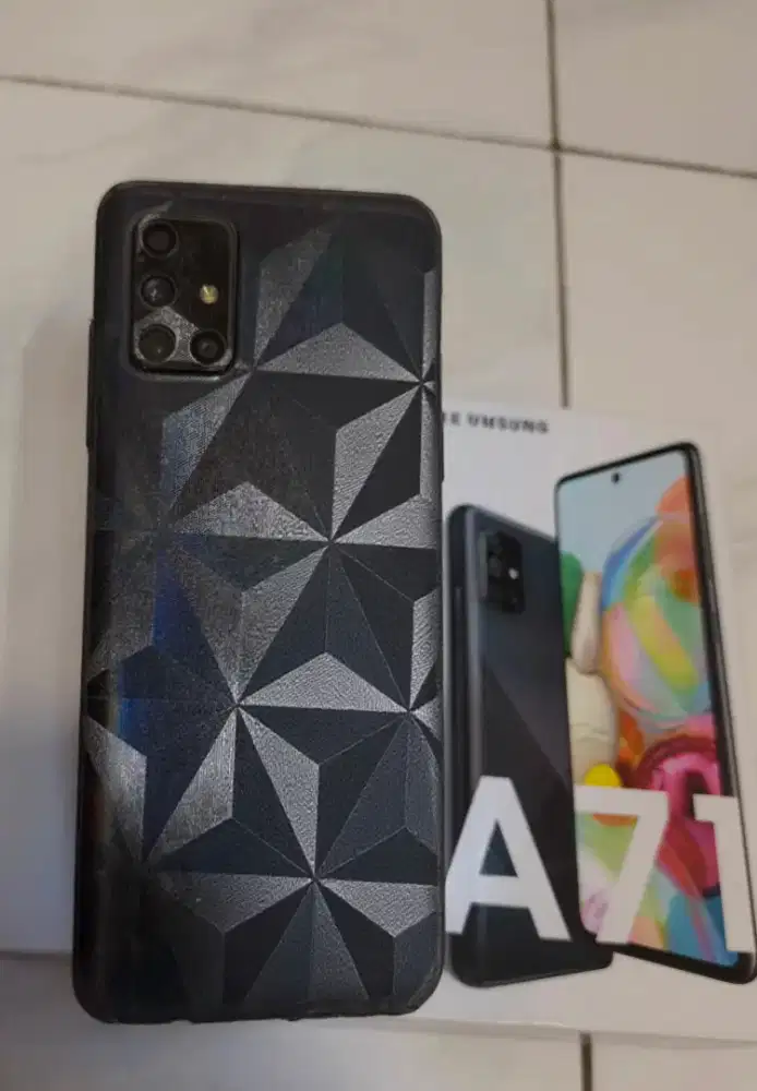 Samsung a71 Ram 8/128gb no minus Fullset Mulus