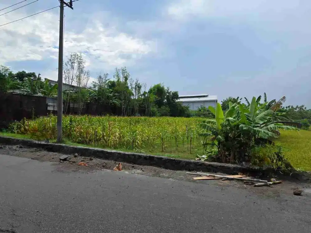 Tanah murah strategis dekat pintu tol karanganyar solo