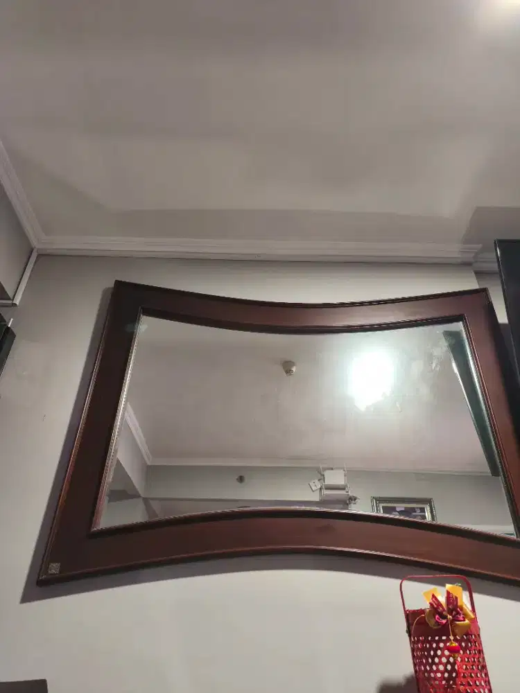 Cermin Warna Coklat Merek Rosewood