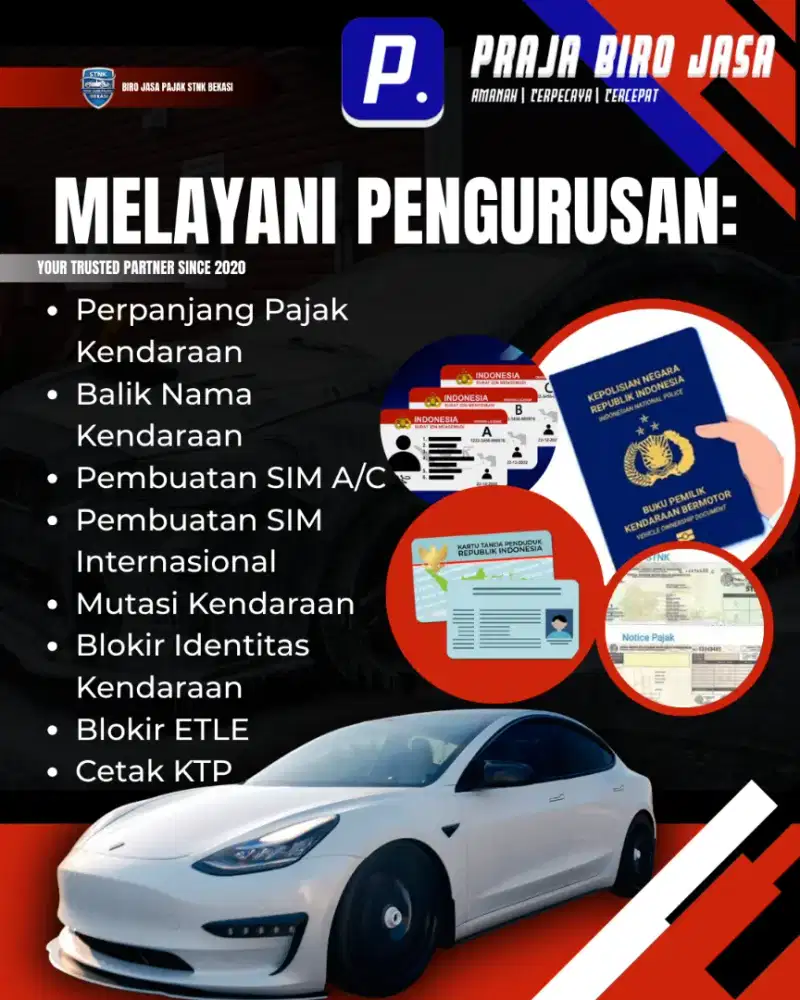 Biro Jasa pajak kendaraan Bekasi