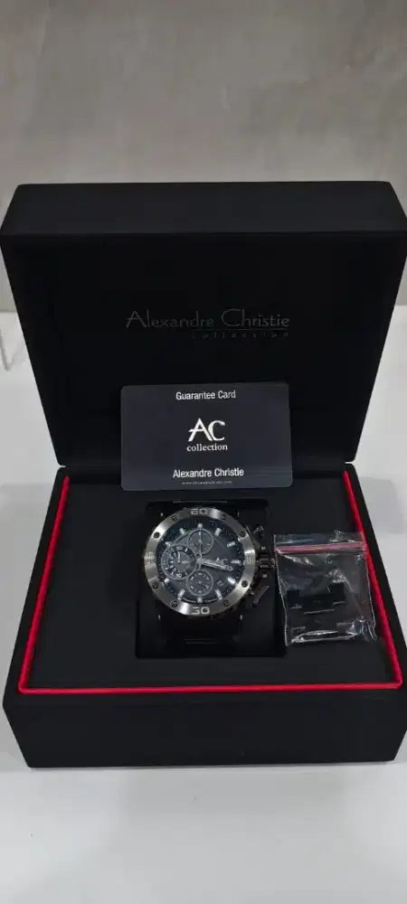 Jam Tangan Alexandre Christie AC Collection 9205 All Black