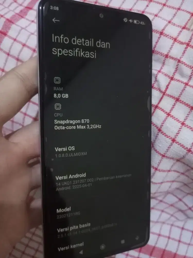 POCO F4 5G SECOND FULLSET