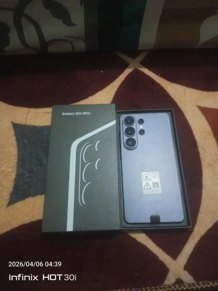 Hp Samsung s26 ultra 12/256 unboxing Saja