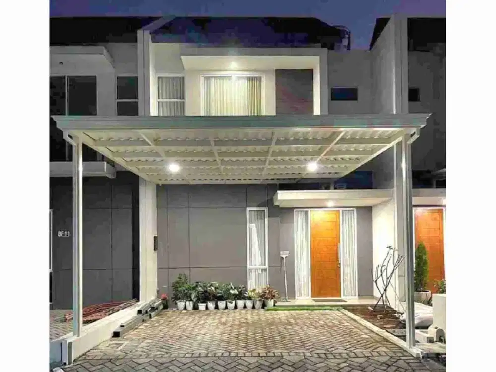 TER MURAH CENTRAL PARK JUANDA RUMAH BARU SIAP HUNI DEKAT WARU DELTASARI FULL FURNISH