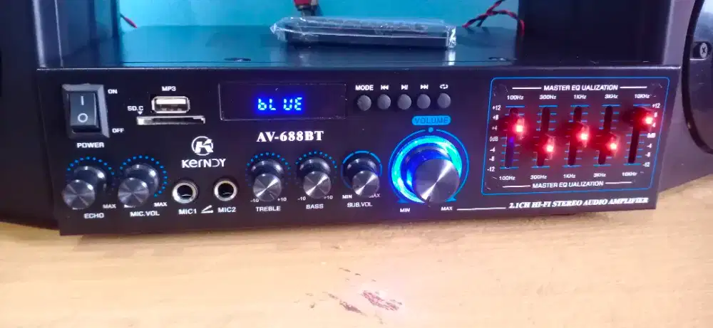 Amplifier 2,1 ch Subwoofer