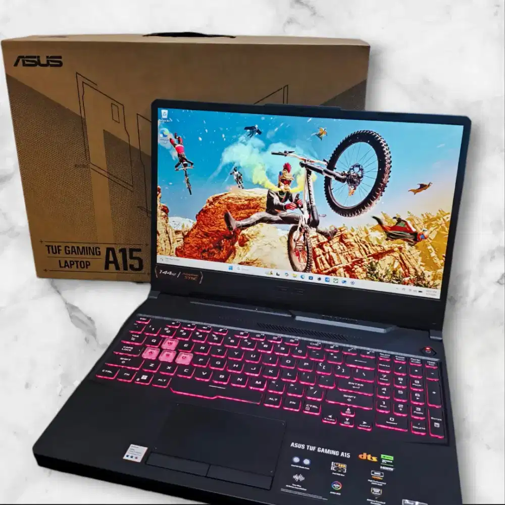 ASUS TUF A15  NVIDIA RTX FULSET BOX (RAM 16GB/SSD 512GB)