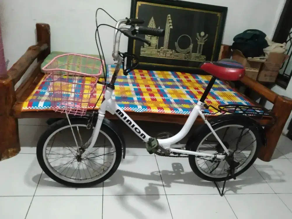 Jual murah sepeda Minion klasik