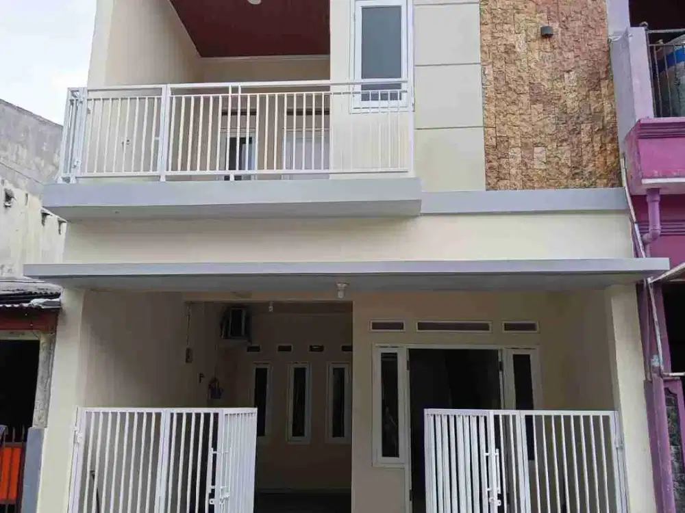 JUAL RUMAH PERUMAHAN KRANGGAN PERMAI CIBUBUR SHM FULL RENOV RAPI SIAP HUNI