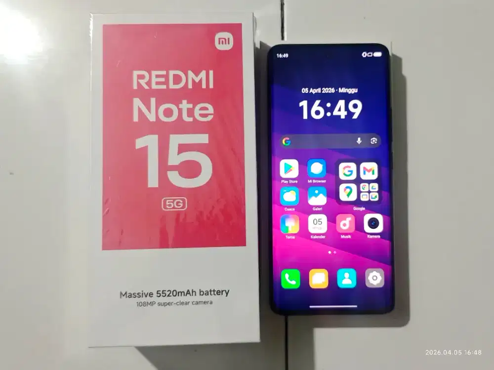 XIAOMI REDMI NOTE 15 5G 12/512