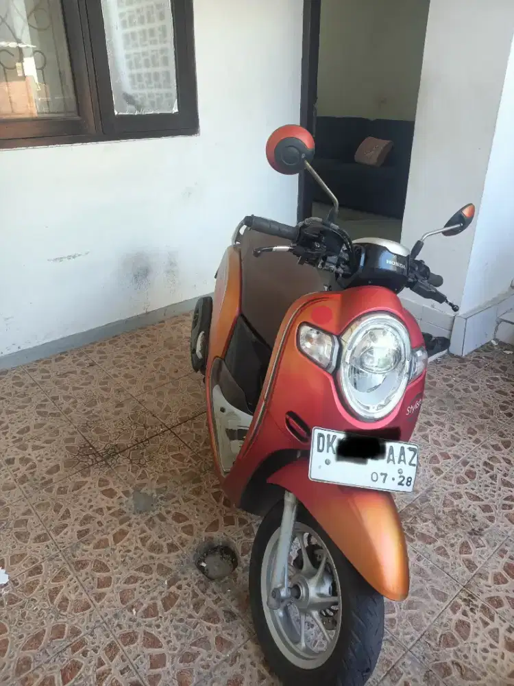 Cpt Scoopy Merah 2018 Terawat