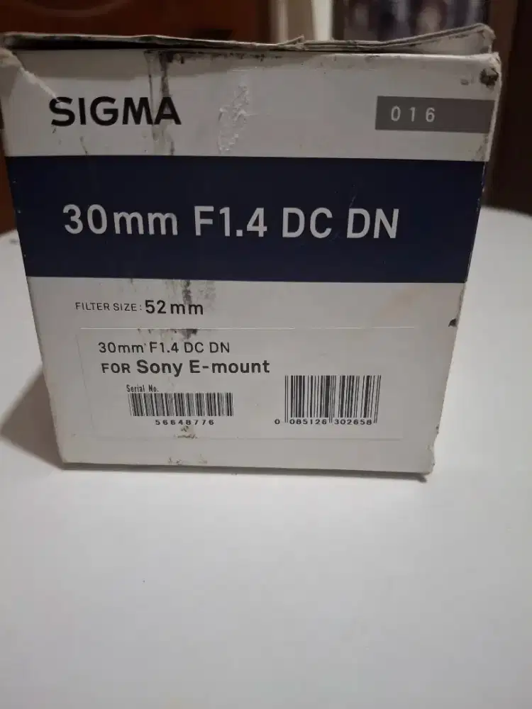 Sigma 30mm f1.4DC DN