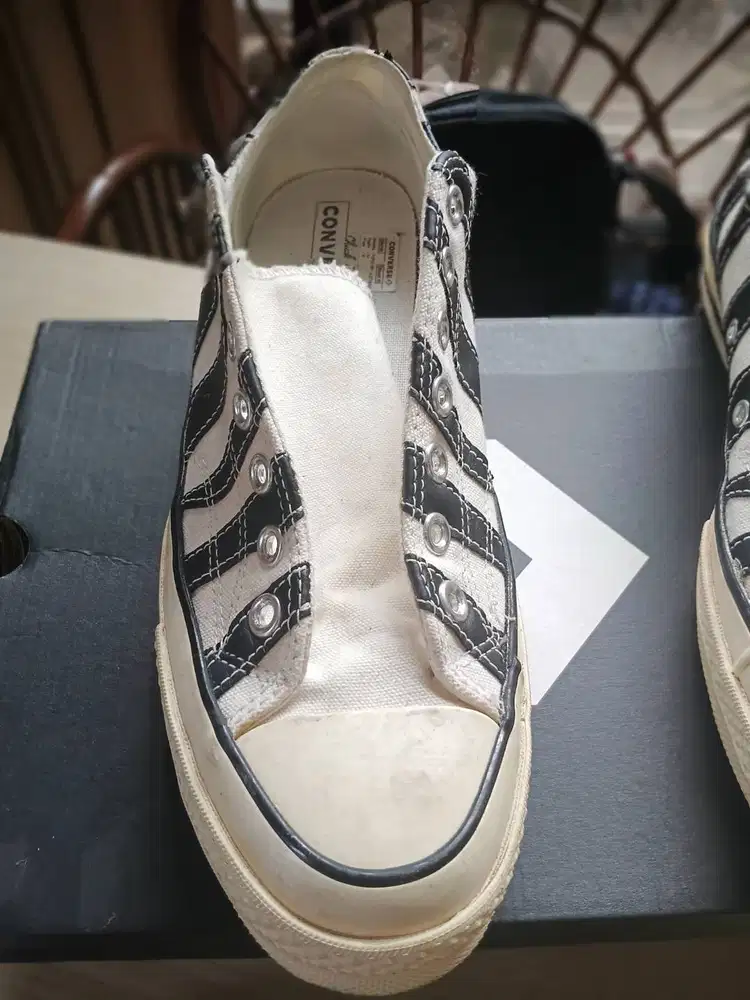 Converse Chuck 70 OX Cream Original Size 43 Good Condition + Box