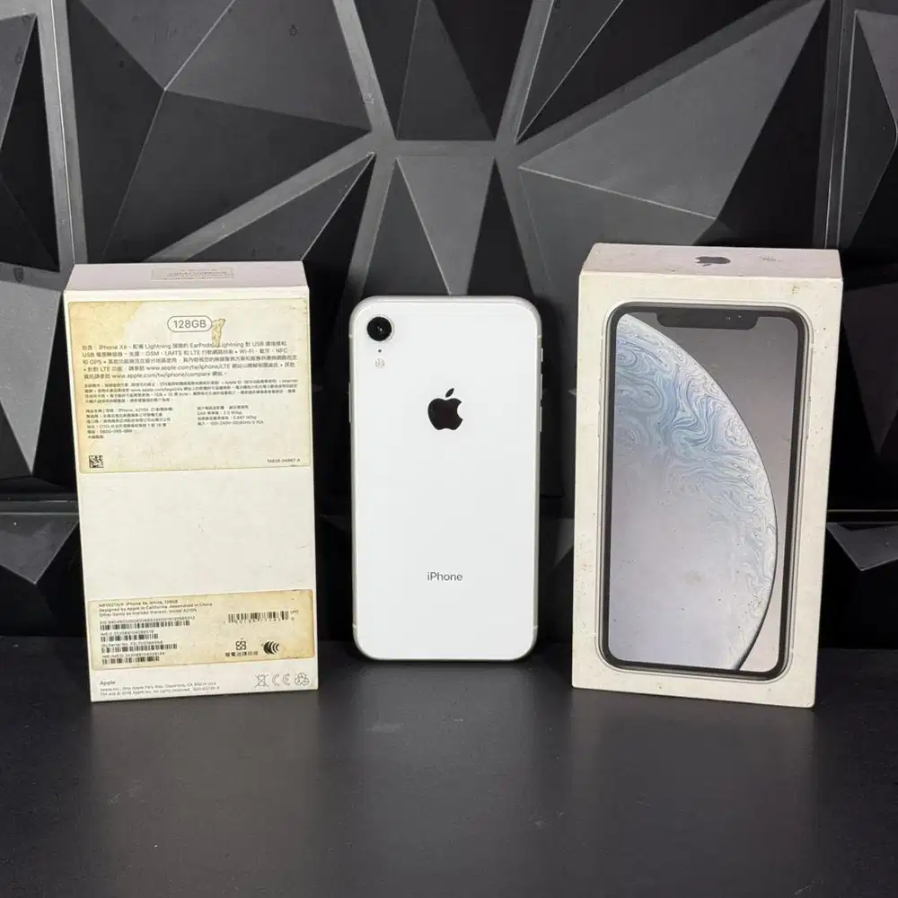 iphone xr 128gb putih all op