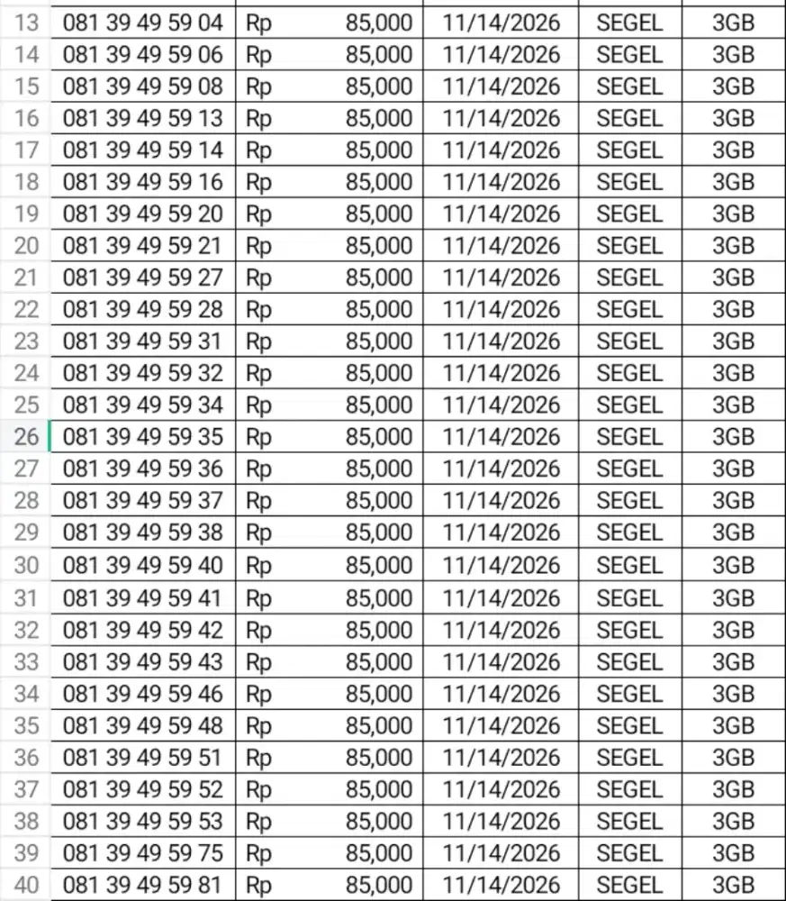 Noca Telkomsel terbaru