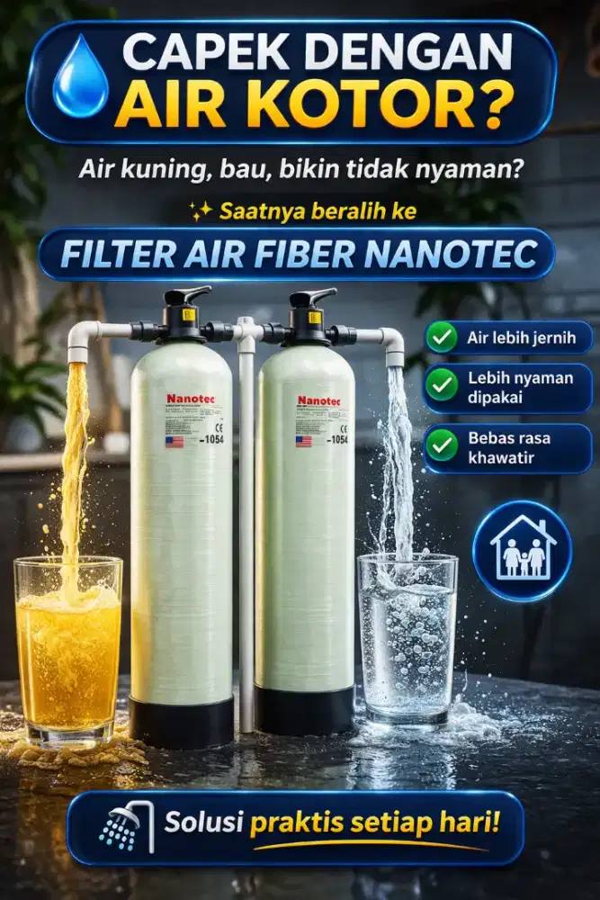 Filter Air Solusi Air Bersih untuk Hidup Lebih Sehat