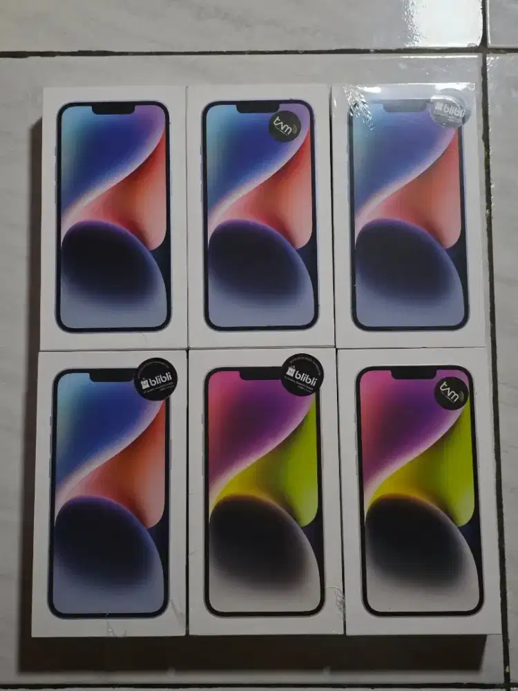 iPhone 14 128GB Garansi Resmi BNIB No Repack