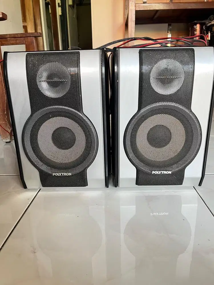 Speaker Pasif mini compo polytron xcel hifi