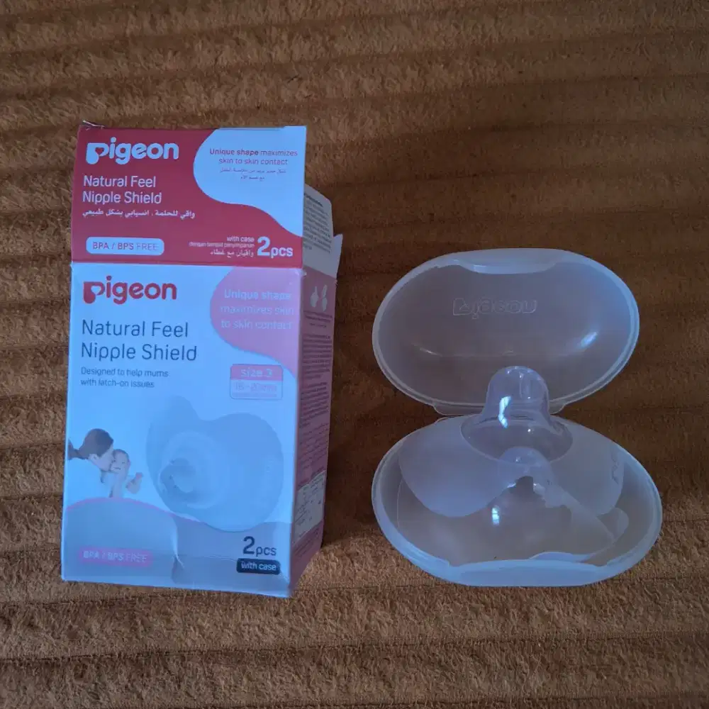 Pigeon Baby Feel Natural Nipple Shield Pelindung Puting Ibu Bayi