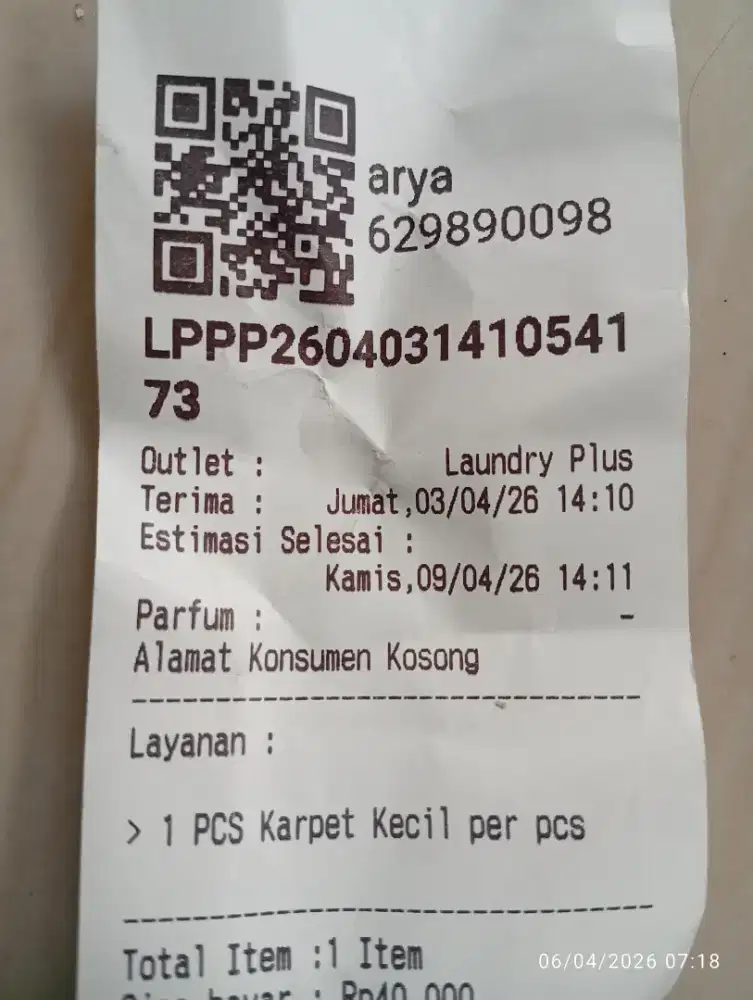 Karyawan Laundry Laki2