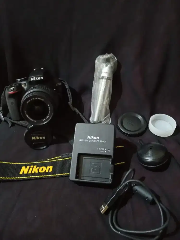 Kamera Nikon D3300, bekas masih mulus, cek dulu boleh
