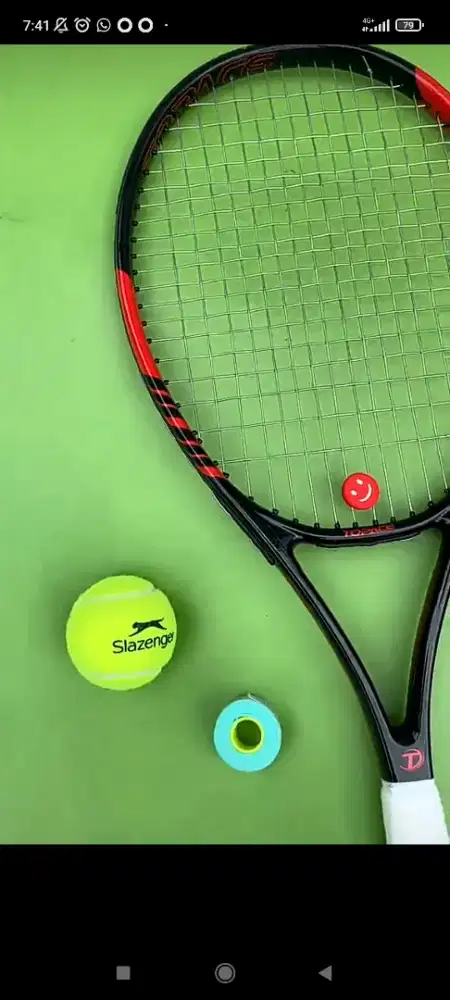 Raket baru dipake sekali