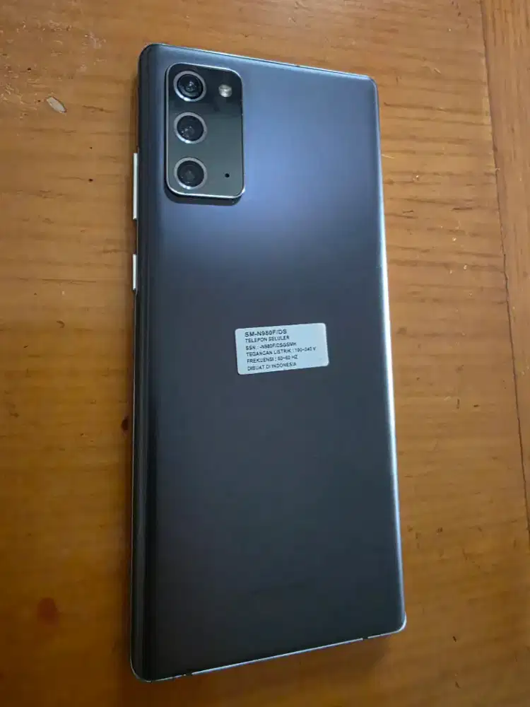 Samsung note 20 mulus banget aman