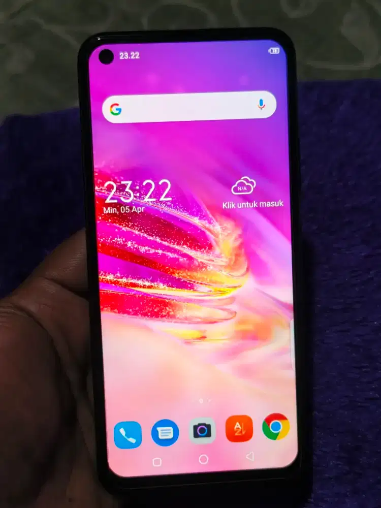 Infinix note 7lite kondisi bagus ram 4/64gb kamera terang 48mega pixel