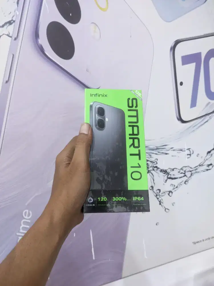 Fast respon WA Infinix Smart 10 4+4/64 Garansi resmi 1thn