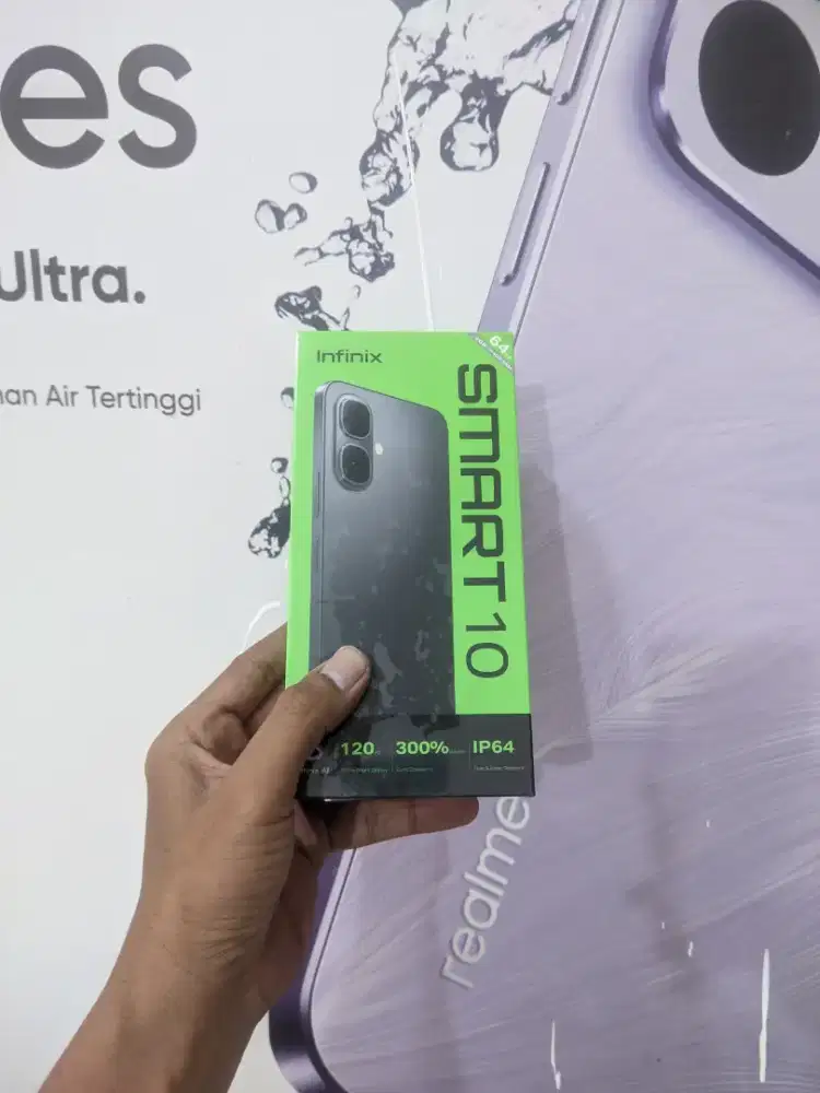 Fast respon WA Infinix Smart 10 4+4/128 Garansi resmi 1thn
