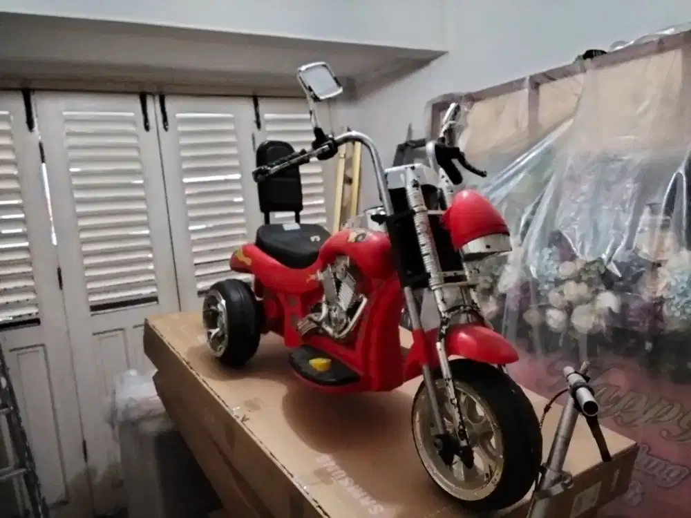 Mainan mobil,sepeda anak