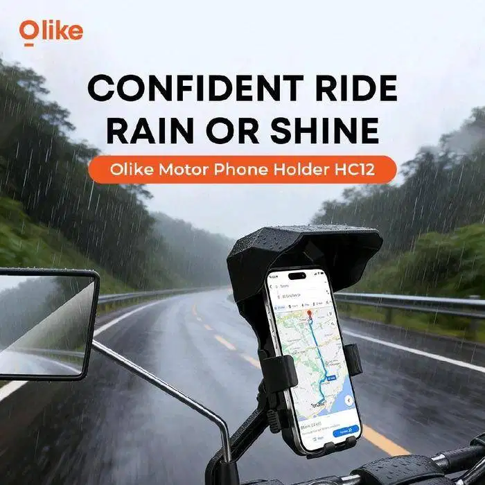 Olike HC12 Phone Stand Holder Motorcycle Holder HP Motor Dudukan Penya