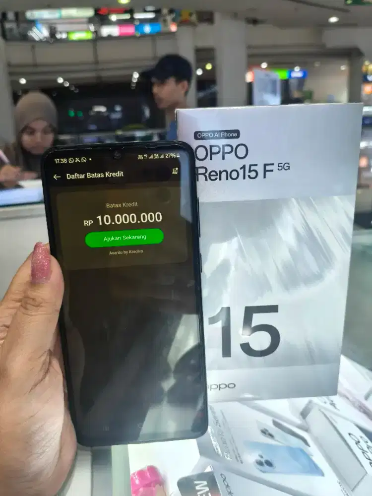 KREDIT OPPO RENO 15f 5G dp0%