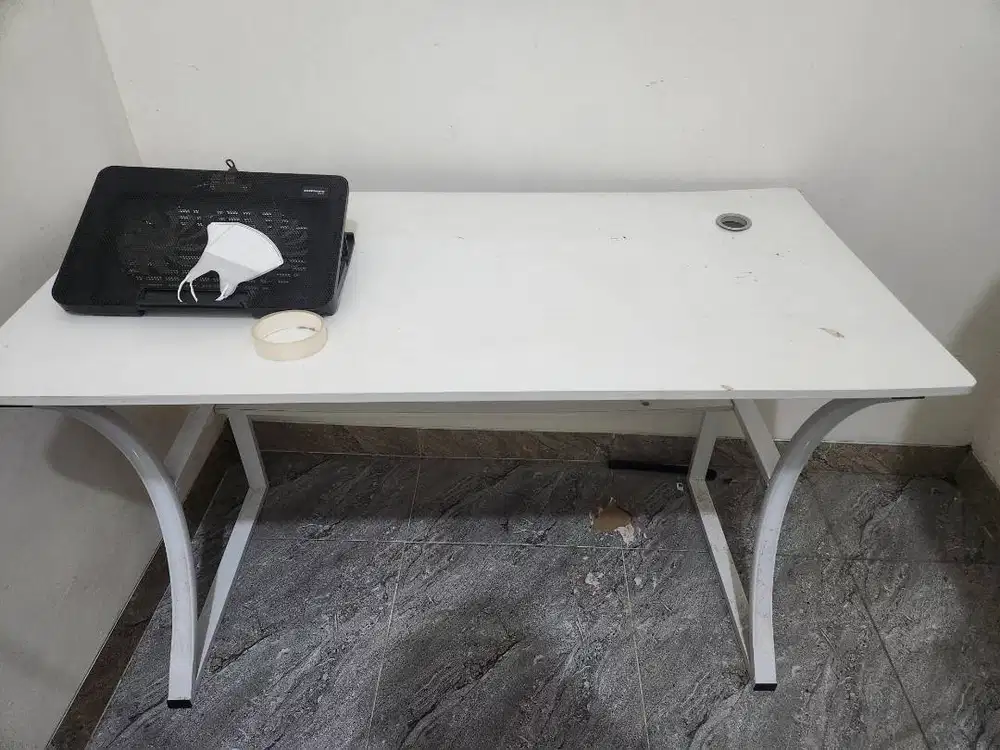 KUCADI Meja Komputer, Meja Kantor, Minimalis Modern Meja