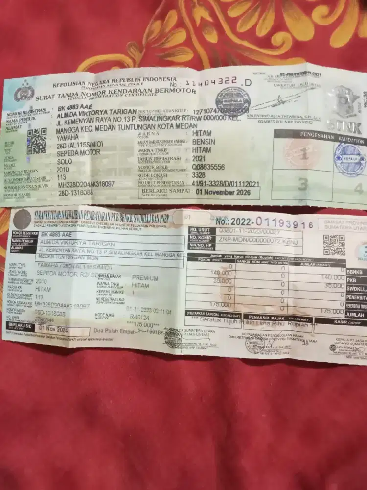 Jasa perpanjangan  STNK Kendaraan