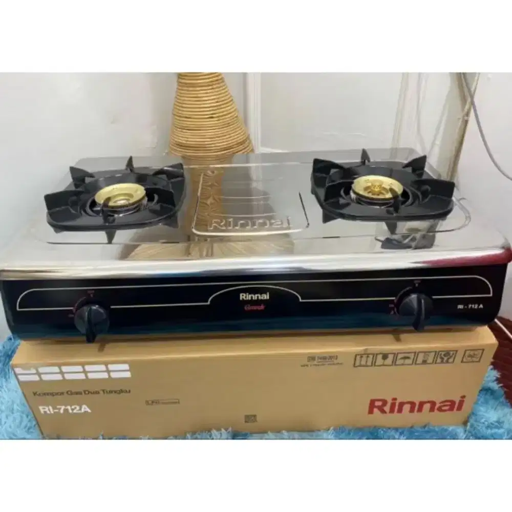 Kompor Gas Rinnai 2 Tungku Ri-712A