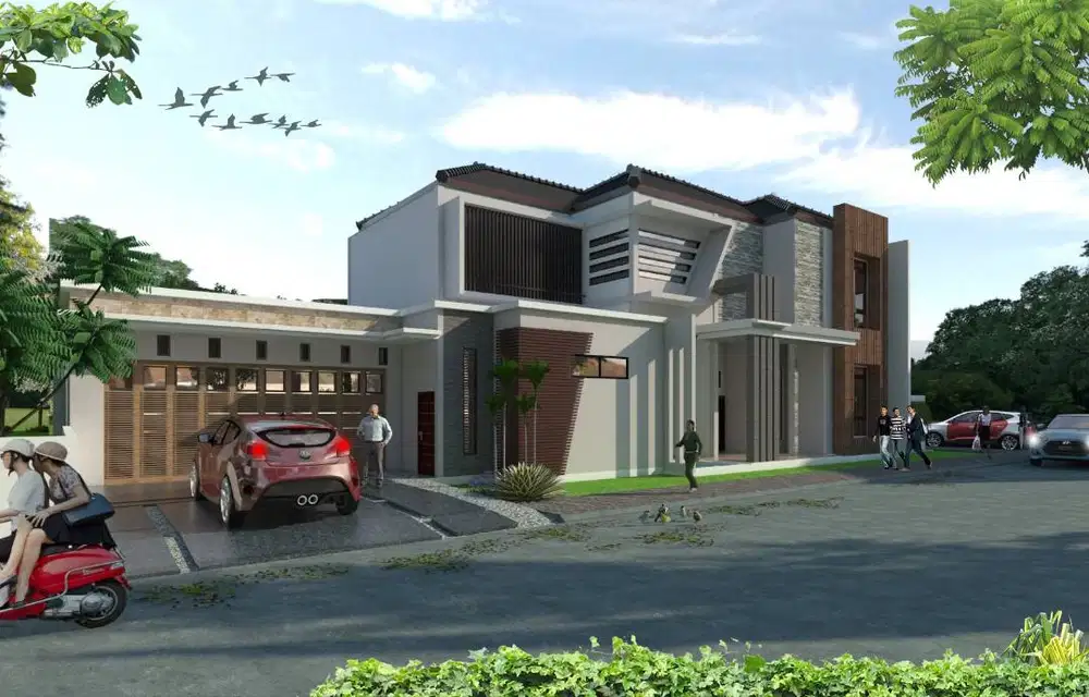 Jasa Desain Rumah, Jasa Arsitek, Jasa Desain Perumahan cluster 8888