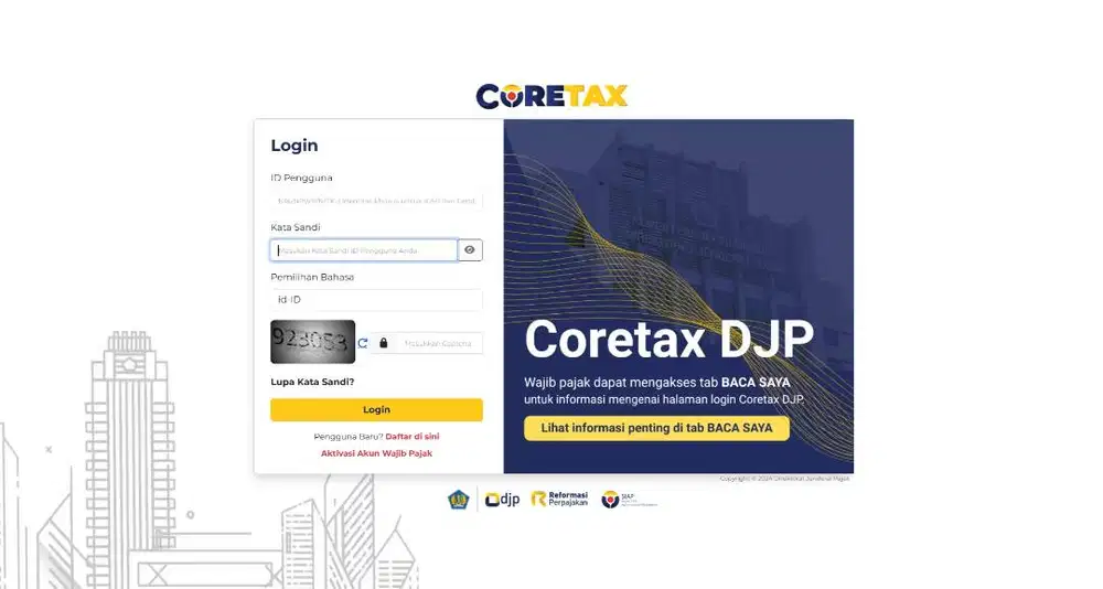 Pengisian SPT Tahunan Pajak Orang Pribadi/Badan