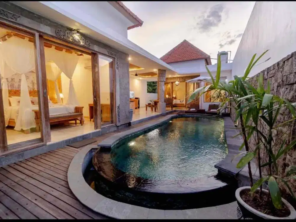 DIJUAL VILLA EKSKLUSIF GIANYAR BALI – 3 UNIT PRIVATE POOL | FULL FURNISHED