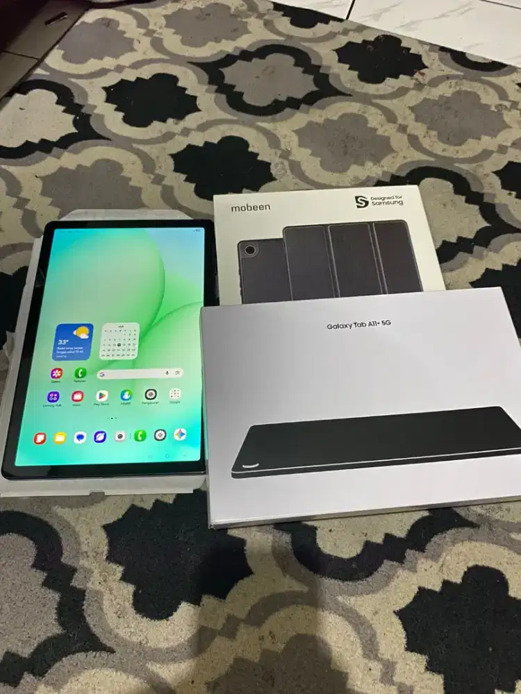 Samsung tab a11+5G 6/128gb fullset
