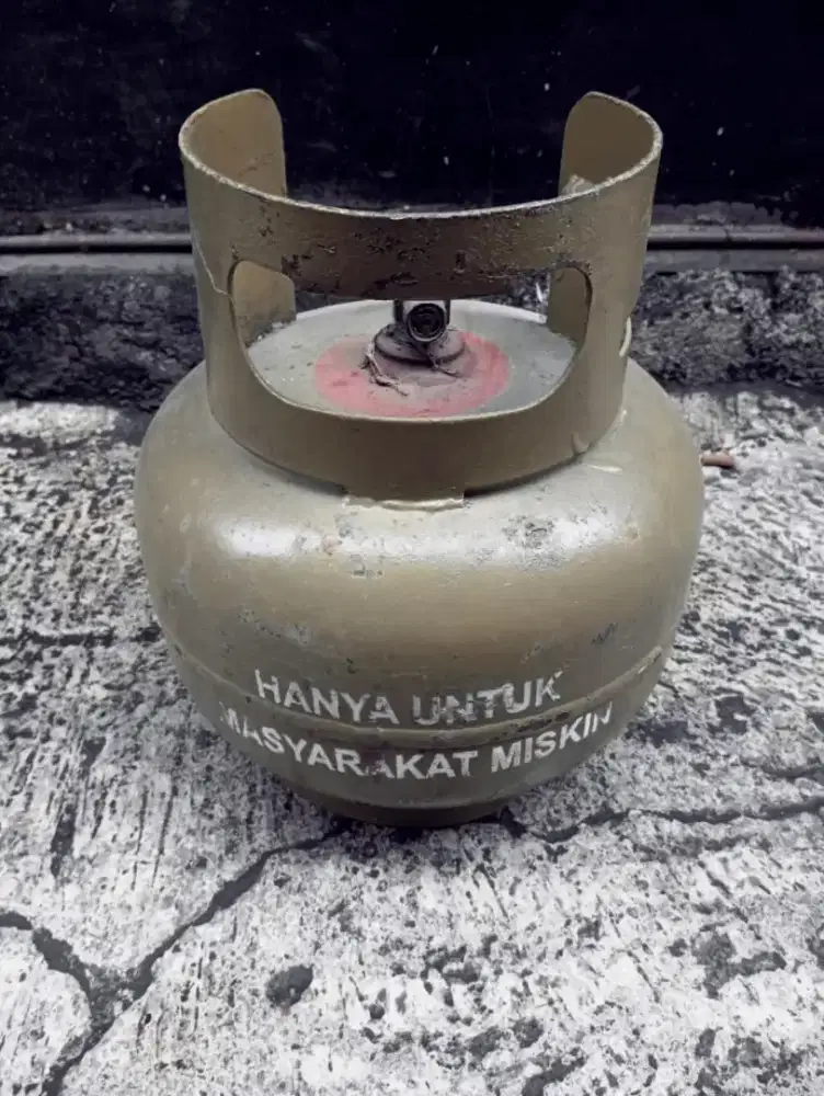 Tabung gas kosong, tabung gas kecil