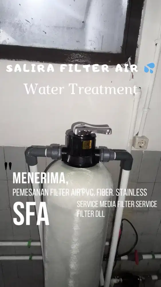 Filter penjernih air fiber